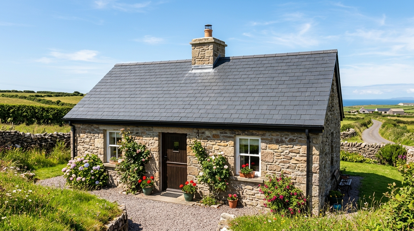 Restored roof by Roof Revive Galway